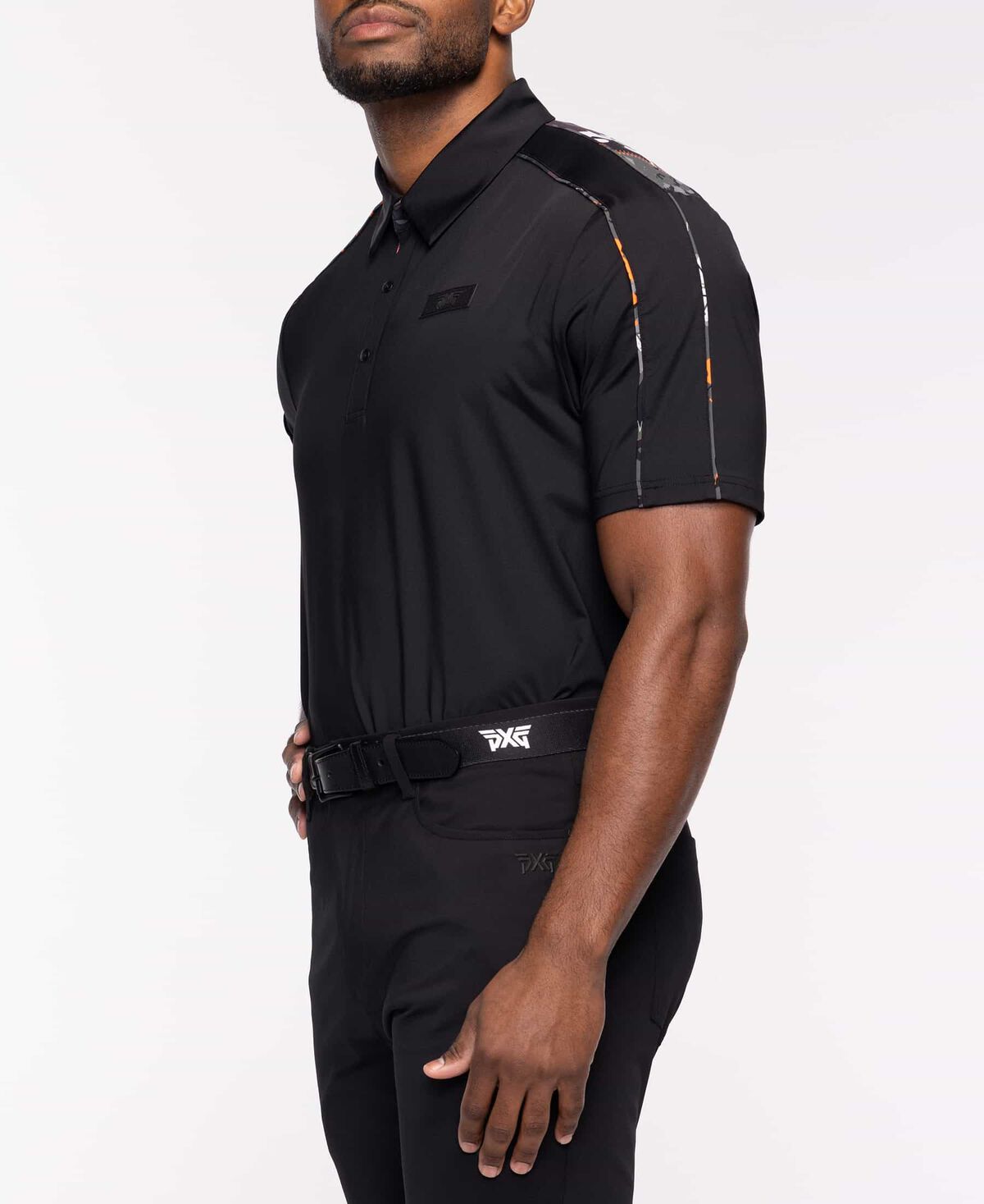 Comfort Fit BP Fairway Camo Panel Polo 